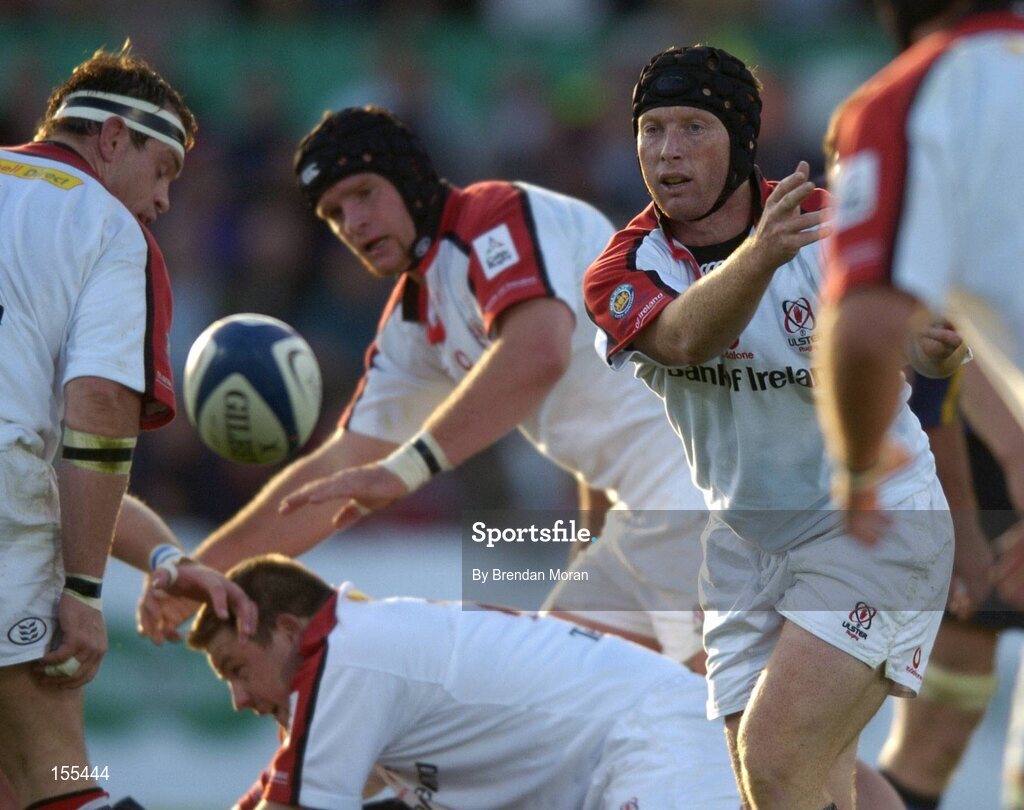 11 September 2004; Neil Doak, Ulster. Celtic League 2004-2005, Ulster v Leinster, Ravenhill Park, Belfast. Picture credit; Brendan Moran / SPORTSFILE