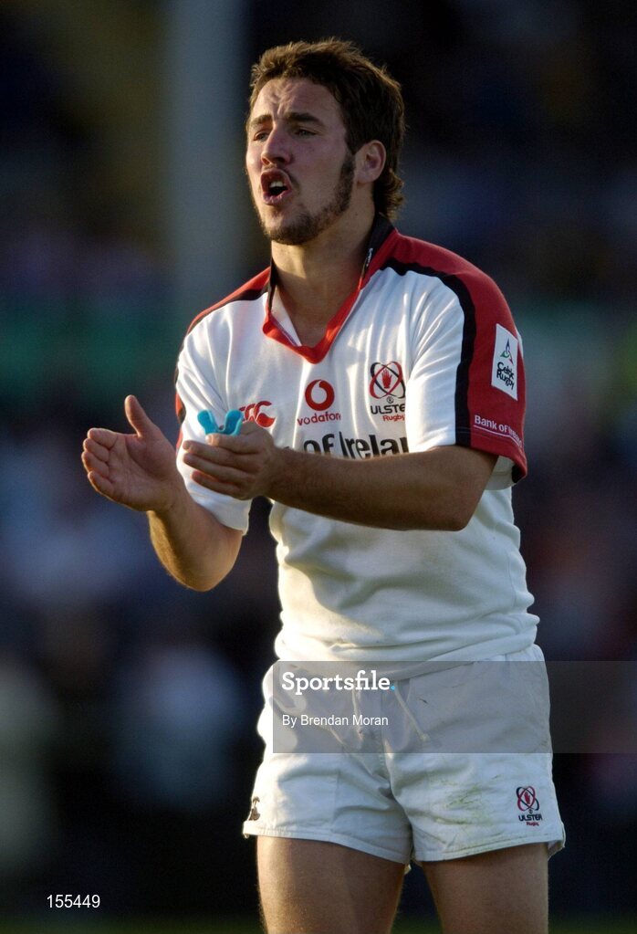 11 September 2004; Paddy Wallace, Ulster. Celtic League 2004-2005, Ulster v Leinster, Ravenhill Park, Belfast. Picture credit; Brendan Moran / SPORTSFILE