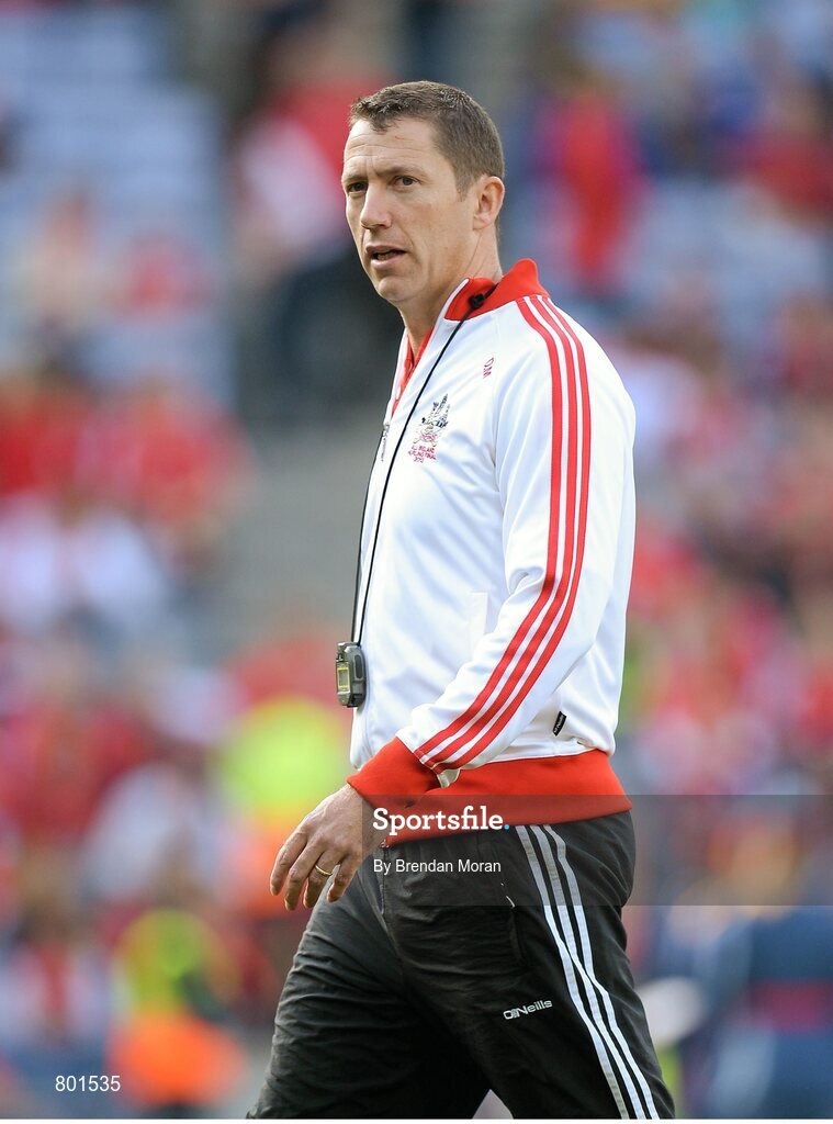 28 September 2013; David Matthews, Cork trainer. GAA Hurling All-Ireland Senior Championship Final Replay, Cork v Clare, Croke Park, Dublin. Picture credit: Brendan Moran / SPORTSFILE