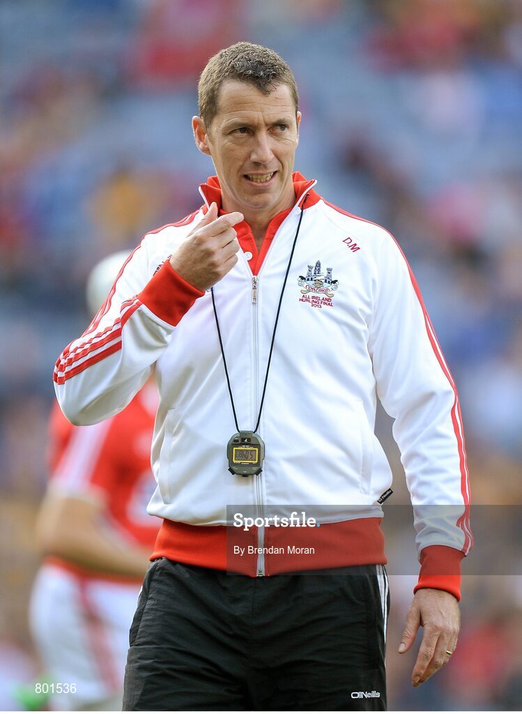 28 September 2013; David Matthews, Cork trainer. GAA Hurling All-Ireland Senior Championship Final Replay, Cork v Clare, Croke Park, Dublin. Picture credit: Brendan Moran / SPORTSFILE
