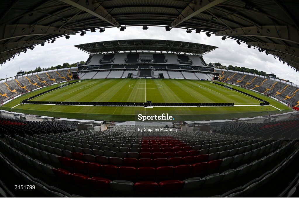 3 June 2025; A general view of Páirc Ui Chaoimh before the UEFA Women's Nations League, League B match between Republic of Ireland and Slovenia at Páirc Uí Chaoimh in Cork. Photo by Stephen McCarthy/Sportsfile