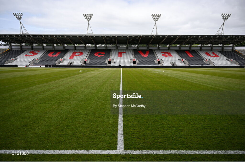 3 June 2025; A general view of Páirc Ui Chaoimh before the UEFA Women's Nations League, League B match between Republic of Ireland and Slovenia at Páirc Uí Chaoimh in Cork. Photo by Stephen McCarthy/Sportsfile