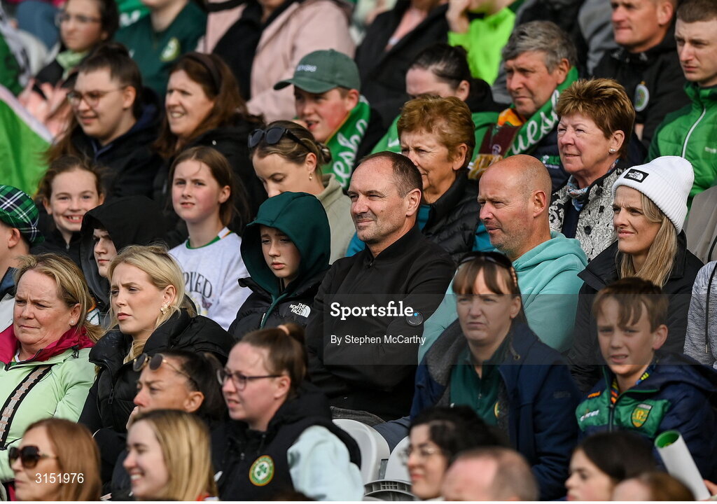 3 June 2025; Kerry FC manager Colin Healy in attendance during the UEFA Women's Nations League, League B match between Republic of Ireland and Slovenia at Páirc Uí Chaoimh in Cork. Photo by Stephen McCarthy/Sportsfile