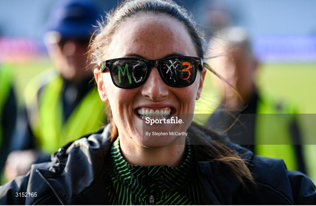 3 June 2025; Megan Campbell of Republic of Ireland after the UEFA Women's Nations League, League B match between Republic of Ireland and Slovenia at Páirc Uí Chaoimh in Cork. Photo by Stephen McCarthy/Sportsfile