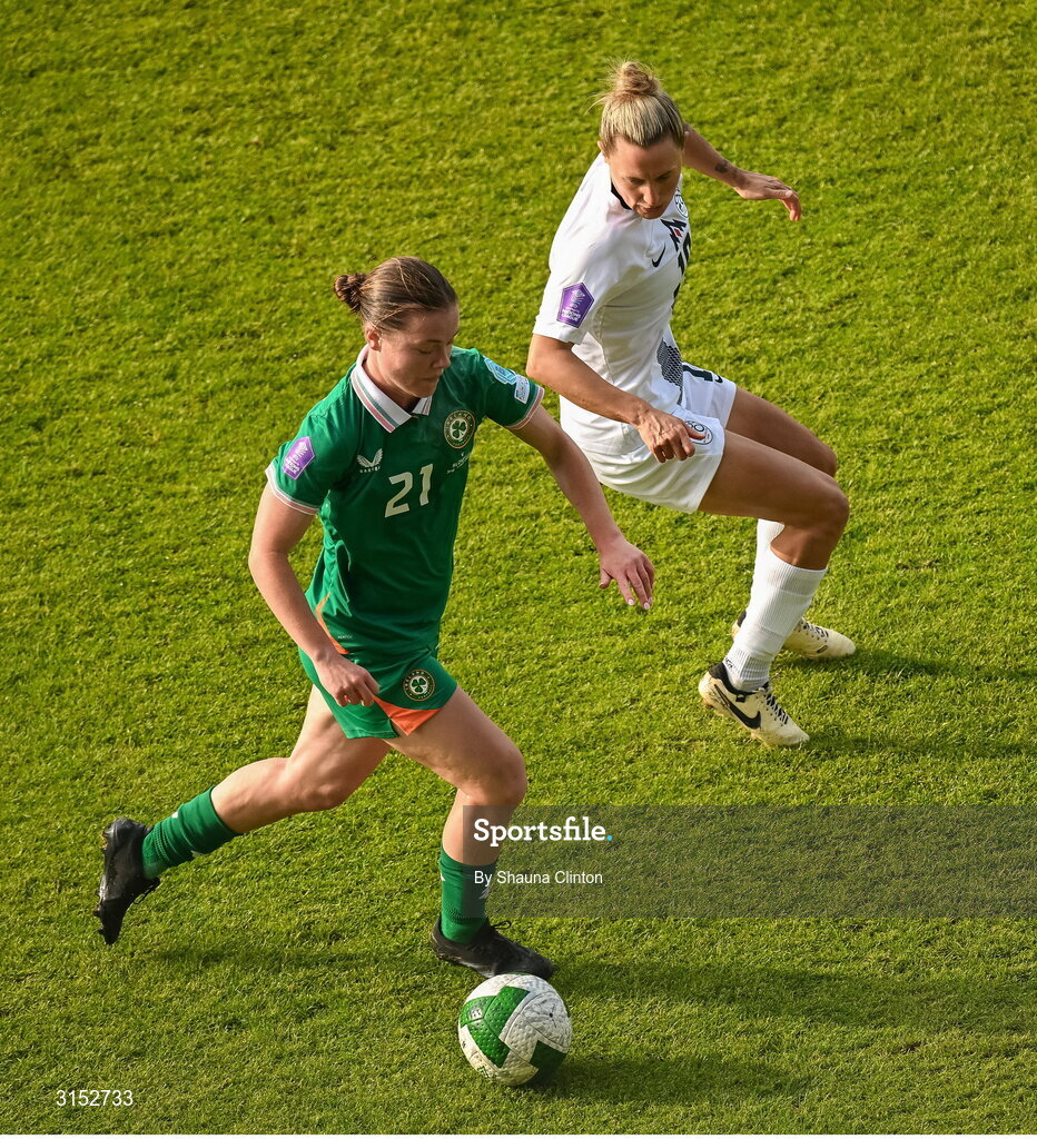 3 June 2025; Emily Murphy of Republic of Ireland during the UEFA Women's Nations League, League B match between Republic of Ireland and Slovenia at Páirc Uí Chaoimh in Cork. Photo by Shauna Clinton/Sportsfile