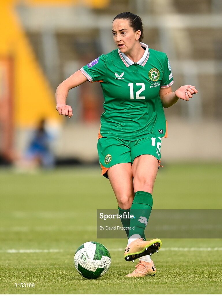 3 June 2025; Anna Patten of Republic of Ireland during the UEFA Women's Nations League, League B match between Republic of Ireland and Slovenia at Páirc Uí Chaoimh in Cork. Photo by David Fitzgerald/Sportsfile