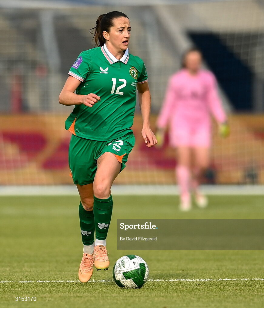 3 June 2025; Anna Patten of Republic of Ireland during the UEFA Women's Nations League, League B match between Republic of Ireland and Slovenia at Páirc Uí Chaoimh in Cork. Photo by David Fitzgerald/Sportsfile