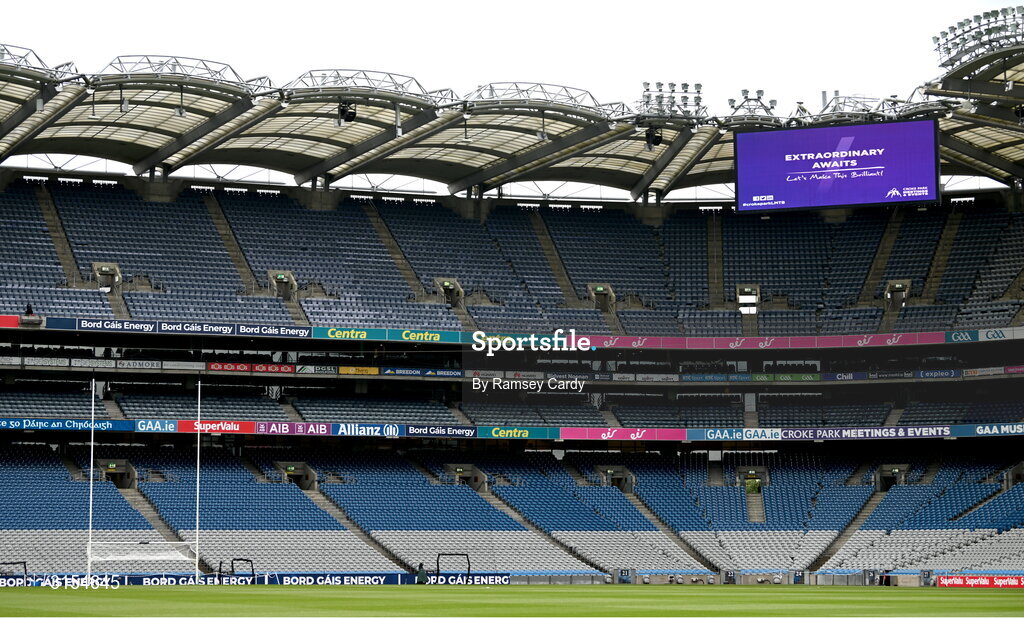 8 June 2025; A general view before the Leinster GAA Senior Hurling Championship final match between Kilkenny and Galway at Croke Park in Dublin. Photo by Ramsey Cardy/Sportsfile