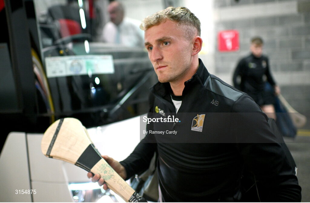 8 June 2025; Mikey Butler of Kilkenny before the Leinster GAA Senior Hurling Championship final match between Kilkenny and Galway at Croke Park in Dublin. Photo by Ramsey Cardy/Sportsfile