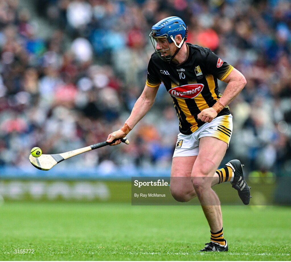 8 June 2025; John Donnelly of Kilkenny during the Leinster GAA Senior Hurling Championship final match between Kilkenny and Galway at Croke Park in Dublin. Photo by Ray McManus/Sportsfile