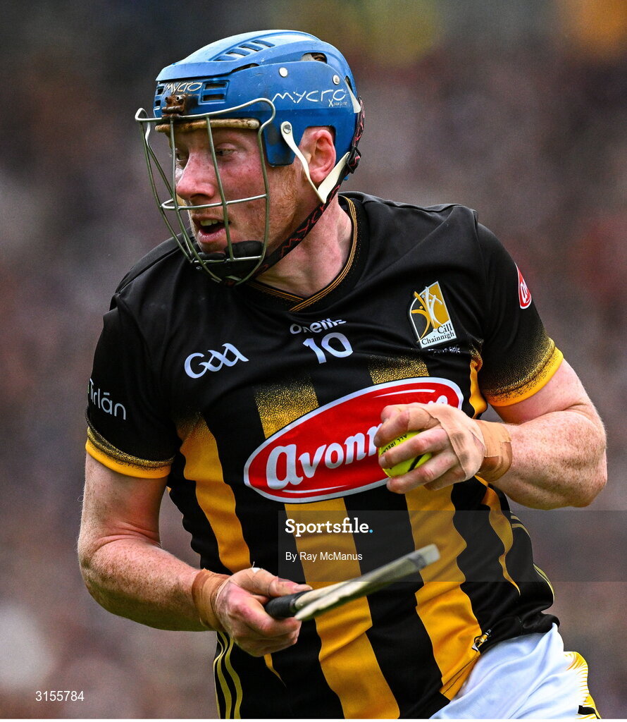 8 June 2025; John Donnelly of Kilkenny during the Leinster GAA Senior Hurling Championship final match between Kilkenny and Galway at Croke Park in Dublin. Photo by Ray McManus/Sportsfile