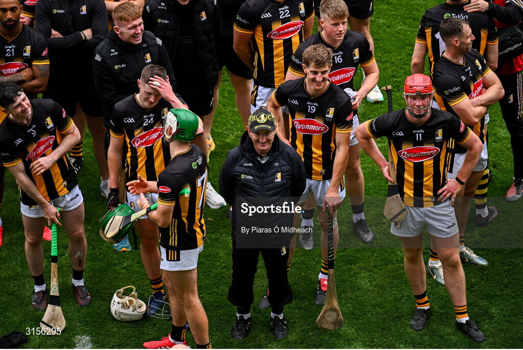 8 June 2025; Kilkenny kitman Dennis 'Rackard' Coady after the Leinster GAA Senior Hurling Championship final match between Kilkenny and Galway at Croke Park in Dublin. Photo by Piaras Ó Mídheach/Sportsfile