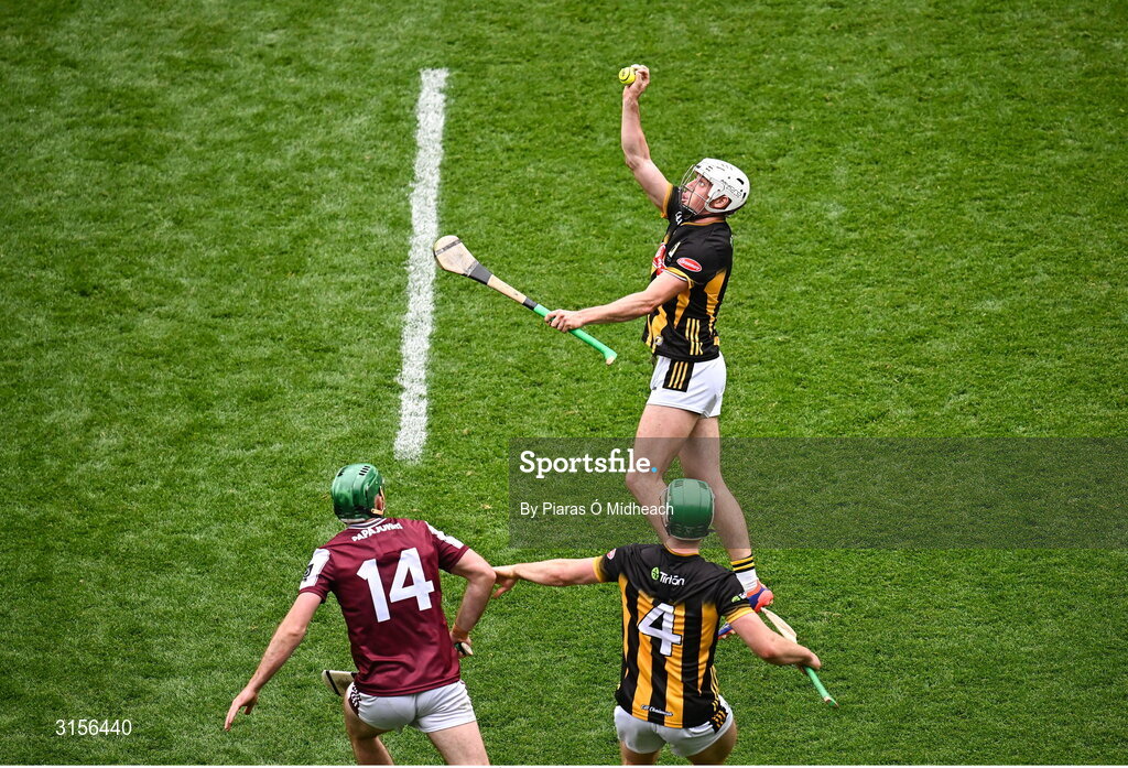 8 June 2025; Cian Kenny of Kilkenny during the Leinster GAA Senior Hurling Championship final match between Kilkenny and Galway at Croke Park in Dublin. Photo by Piaras Ó Mídheach/Sportsfile