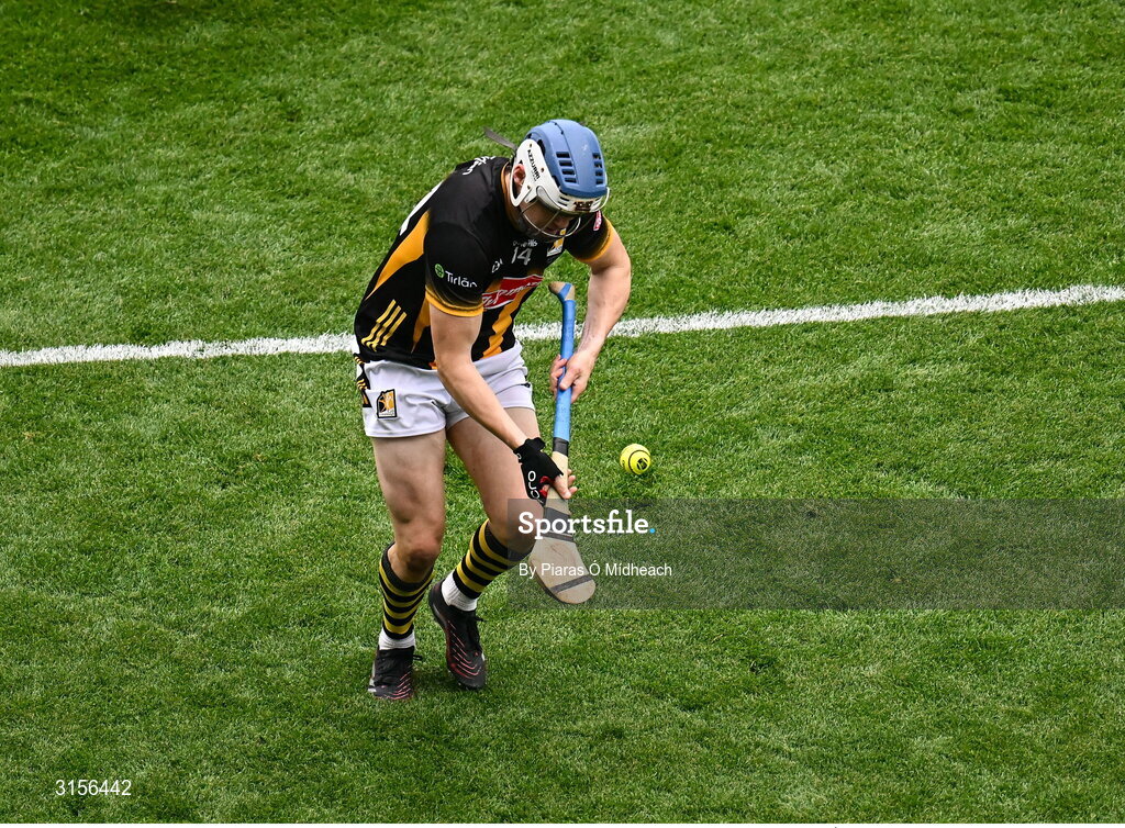 8 June 2025; TJ Reid of Kilkenny during the Leinster GAA Senior Hurling Championship final match between Kilkenny and Galway at Croke Park in Dublin. Photo by Piaras Ó Mídheach/Sportsfile