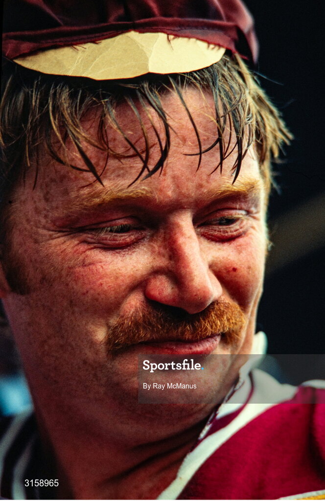4 September 1988; Sylvie Linnane of Galway celebrates after the All-Ireland Senior Hurling Championship Final match between Galway and Tipperary at Croke Park in Dublin. Photo by Ray McManus/Sportsfile