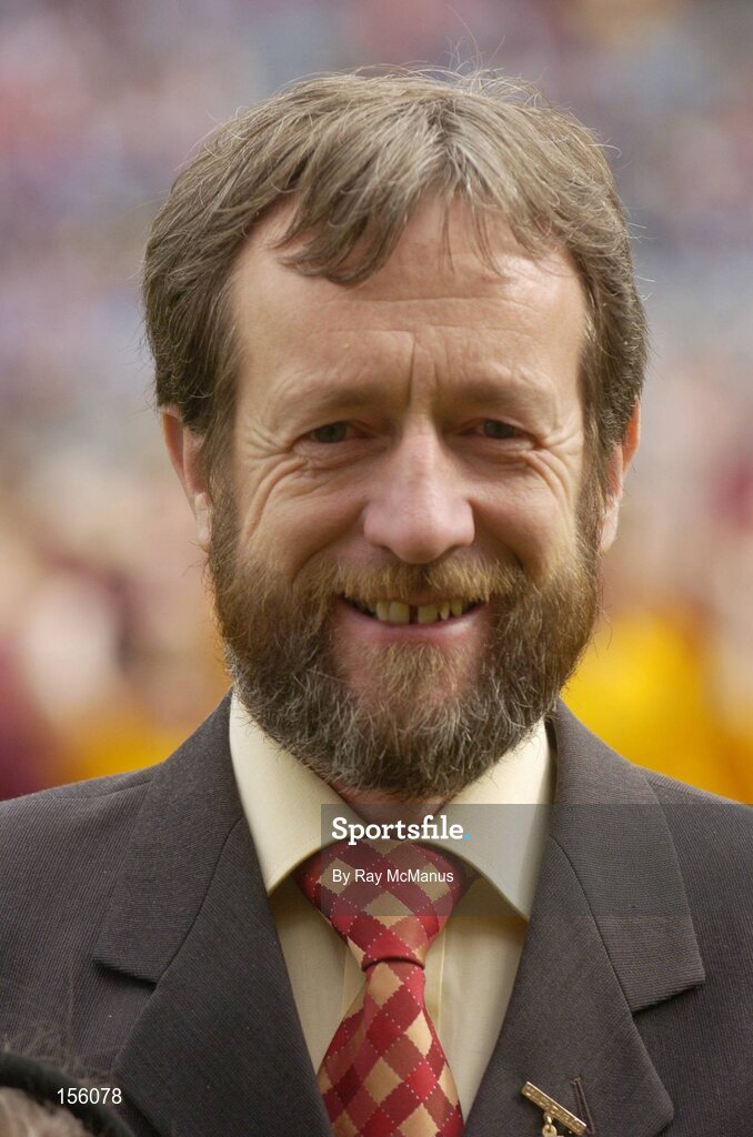 19 September 2004; Sean Kelly, President of the GAA. Foras na Gaeilge Senior Camogie Championship All-Ireland Final, Tipperary v Cork, Croke Park, Dublin. Picture credit; Ray McManus / SPORTSFILE