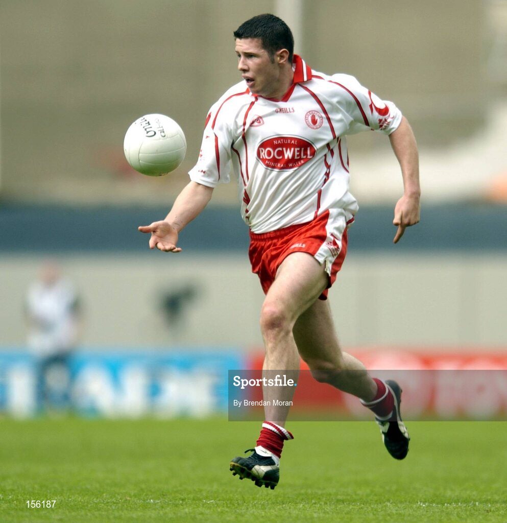7 August 2004; Sean Cavanagh, Tyrone. Bank of Ireland All-Ireland Senior Football Championship Quarter Final, Mayo v Tyrone, Croke Park, Dublin. Picture credit; Brendan Moran / SPORTSFILE