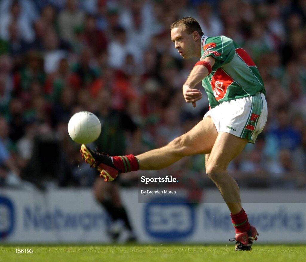 7 August 2004; David Brady, Mayo. Bank of Ireland All-Ireland Senior Football Championship Quarter Final, Mayo v Tyrone, Croke Park, Dublin. Picture credit; Brendan Moran / SPORTSFILE
