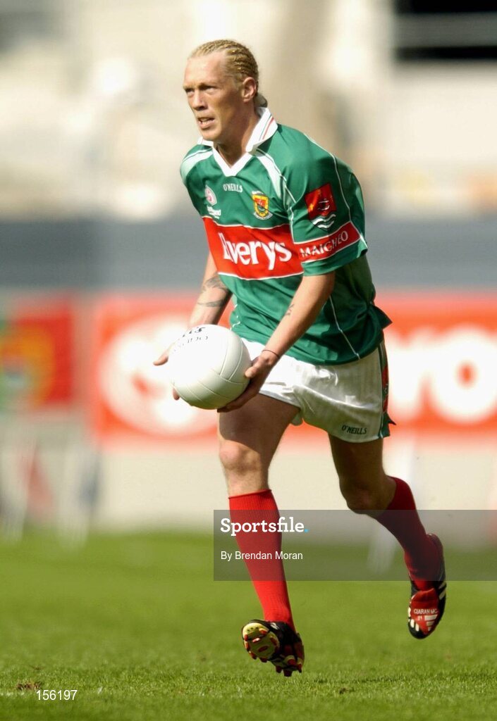 7 August 2004; Ciaran McDonald, Mayo. Bank of Ireland All-Ireland Senior Football Championship Quarter Final, Mayo v Tyrone, Croke Park, Dublin. Picture credit; Brendan Moran / SPORTSFILE