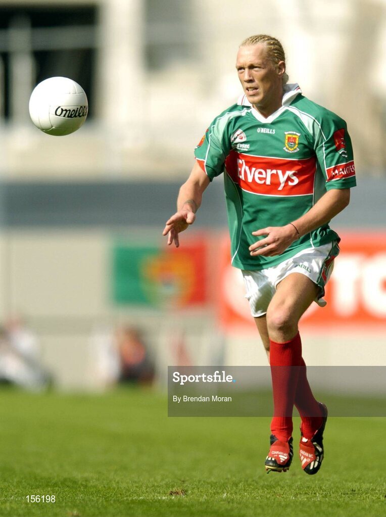 7 August 2004; Ciaran McDonald, Mayo. Bank of Ireland All-Ireland Senior Football Championship Quarter Final, Mayo v Tyrone, Croke Park, Dublin. Picture credit; Brendan Moran / SPORTSFILE