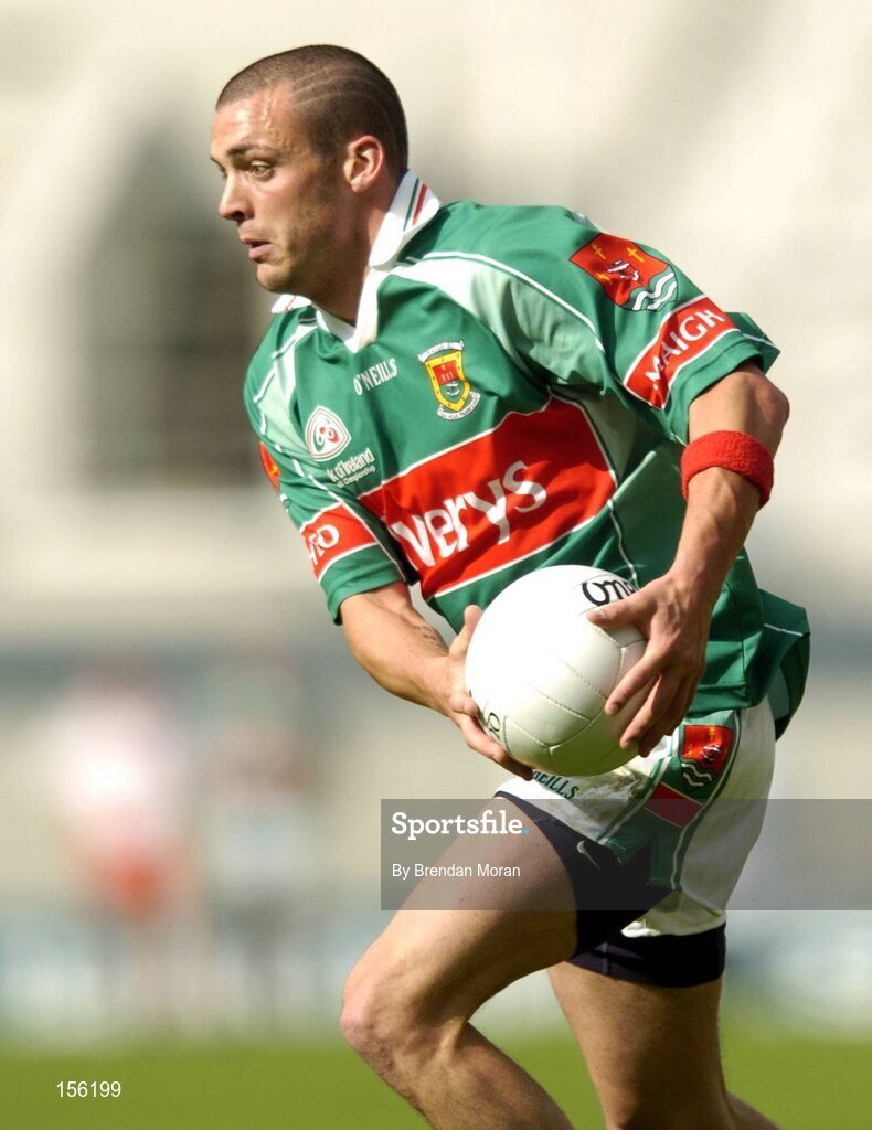 7 August 2004; Trevor Mortimer, Mayo. Bank of Ireland All-Ireland Senior Football Championship Quarter Final, Mayo v Tyrone, Croke Park, Dublin. Picture credit; Brendan Moran / SPORTSFILE