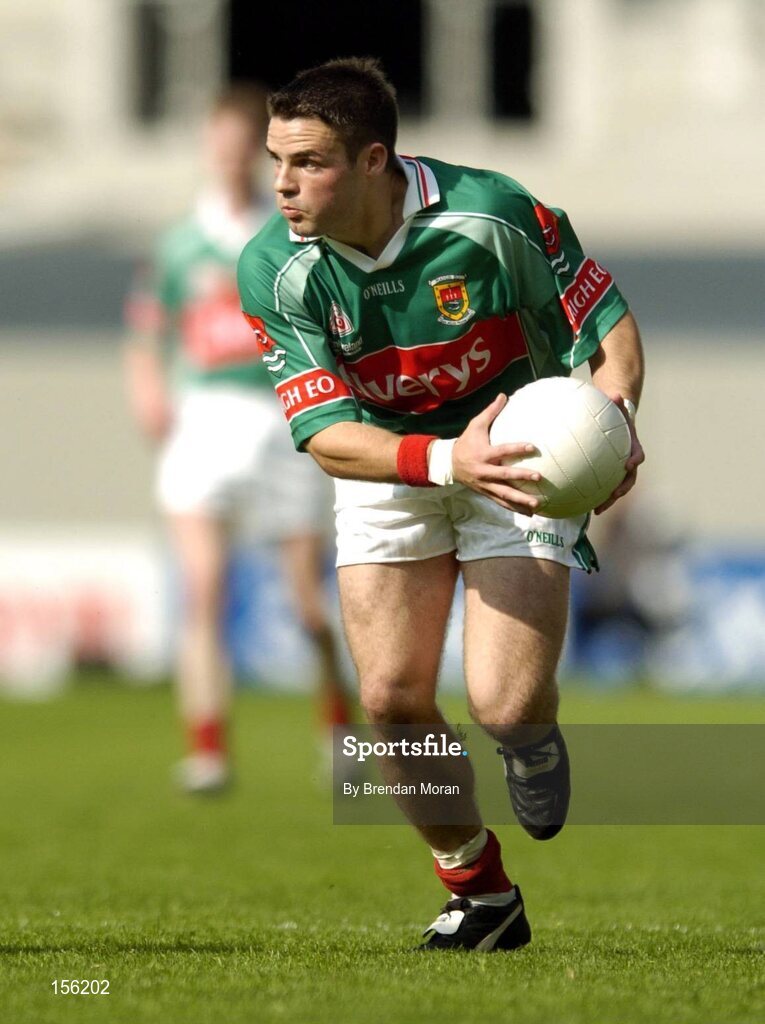 7 August 2004; Brian Maloney, Mayo. Bank of Ireland All-Ireland Senior Football Championship Quarter Final, Mayo v Tyrone, Croke Park, Dublin. Picture credit; Brendan Moran / SPORTSFILE