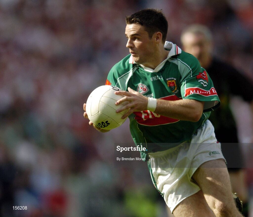 7 August 2004; Brian Maloney, Mayo. Bank of Ireland All-Ireland Senior Football Championship Quarter Final, Mayo v Tyrone, Croke Park, Dublin. Picture credit; Brendan Moran / SPORTSFILE