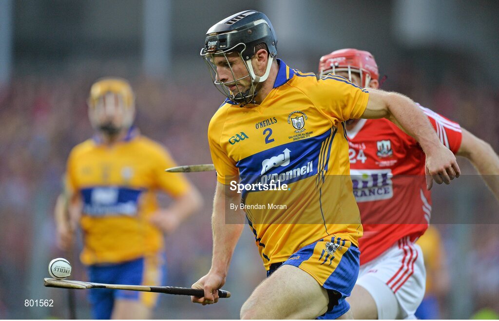 28 September 2013; Domhnaill O'Donovan, Clare. GAA Hurling All-Ireland Senior Championship Final Replay, Cork v Clare, Croke Park, Dublin. Picture credit: Brendan Moran / SPORTSFILE