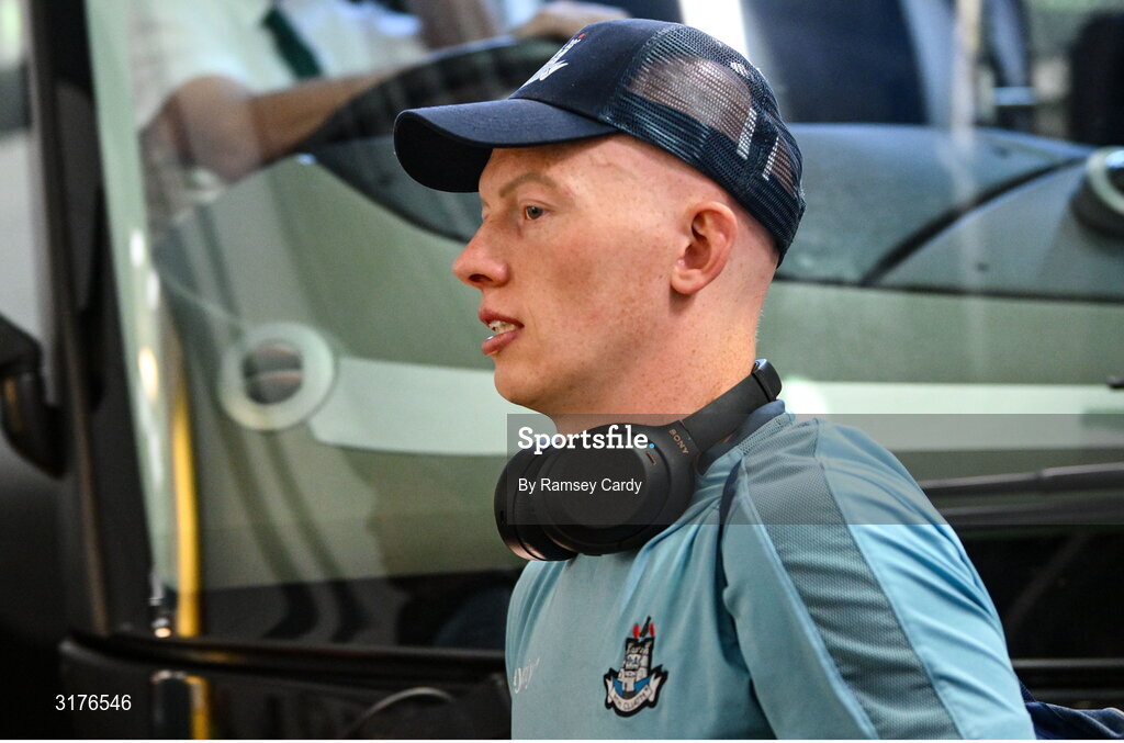 5 July 2025; Fergal Whitely of Dublin before the GAA Hurling All-Ireland Senior Championship semi-final match between Cork and Dublin at Croke Park in Dublin. Photo by Ramsey Cardy/Sportsfile
