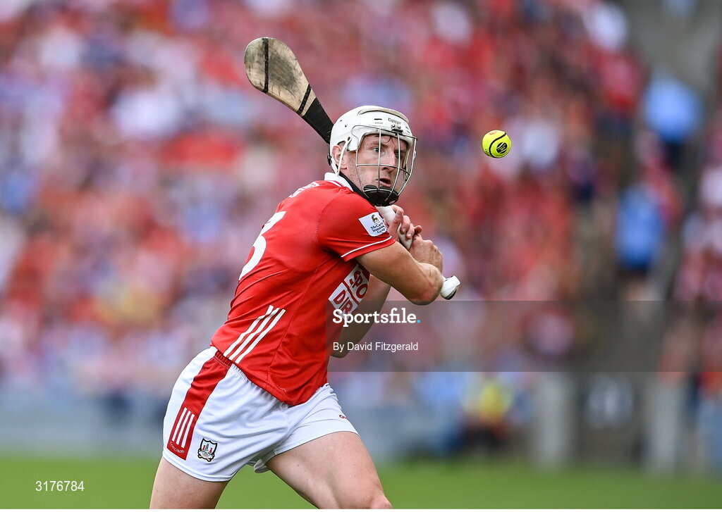 5 July 2025; Patrick Horgan of Cork during the GAA Hurling All-Ireland Senior Championship semi-final match between Cork and Dublin at Croke Park in Dublin. Photo by David Fitzgerald/Sportsfile