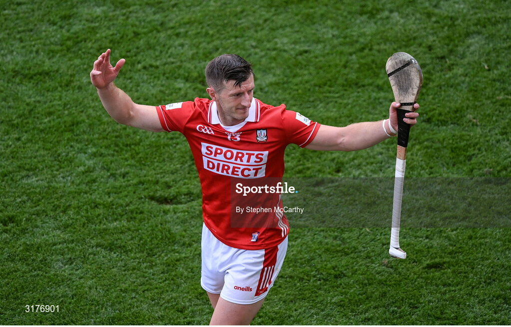5 July 2025; Patrick Horgan of Cork after the GAA Hurling All-Ireland Senior Championship semi-final match between Cork and Dublin at Croke Park in Dublin. Photo by Stephen McCarthy/Sportsfile