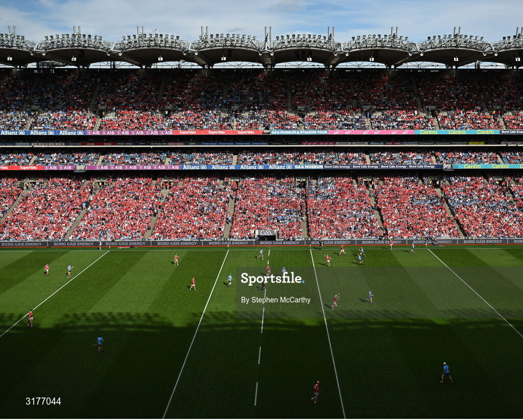 5 July 2025; A general view of Croke Park during the GAA Hurling All-Ireland Senior Championship semi-final match between Cork and Dublin at Croke Park in Dublin. Photo by Stephen McCarthy/Sportsfile