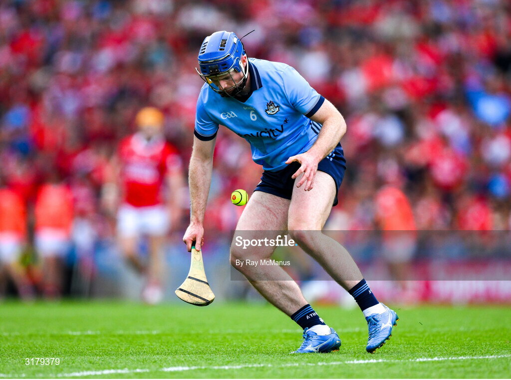 5 July 2025; Conor Burke of Dublin during the GAA Hurling All-Ireland Senior Championship semi-final match between Cork and Dublin at Croke Park in Dublin. Photo by Ray McManus/Sportsfile