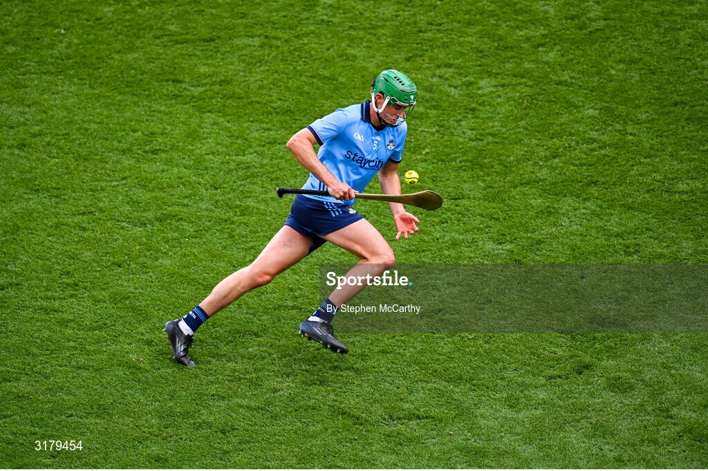 5 July 2025; Paddy Doyle of Dublin during the GAA Hurling All-Ireland Senior Championship semi-final match between Cork and Dublin at Croke Park in Dublin. Photo by Stephen McCarthy/Sportsfile