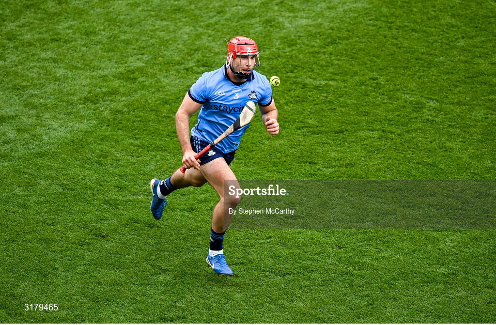 5 July 2025; Paddy Smyth of Dublin during the GAA Hurling All-Ireland Senior Championship semi-final match between Cork and Dublin at Croke Park in Dublin. Photo by Stephen McCarthy/Sportsfile