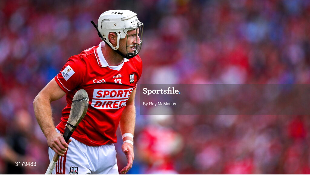 5 July 2025; Patrick Horgan of Cork during the GAA Hurling All-Ireland Senior Championship semi-final match between Cork and Dublin at Croke Park in Dublin. Photo by Ray McManus/Sportsfile