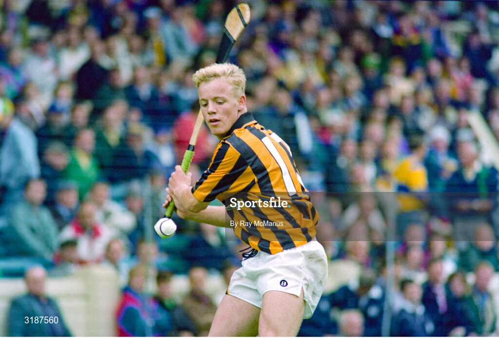 3 September 1995; Ramie Cahil of Kilkenny in action during the All-Ireland Minor Hurling Championship Final match between Kilkenny and Cork at Croke Park in Dublin. Photo by Ray McManus/Sportsfile