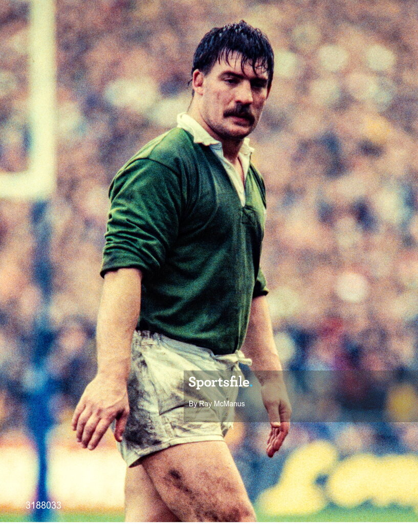 2 February 1985; Jim McCoy of Ireland during the Five Nations Championship match between Scotland and Ireland at Murrayfield in Edinburgh, Scotland. Photo by Ray McManus/Sportsfile