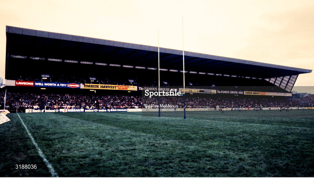 2 February 1985; A general view of Murrayfield during the Five Nations Championship match between Scotland and Ireland at Murrayfield in Edinburgh, Scotland. Photo by Ray McManus/Sportsfile