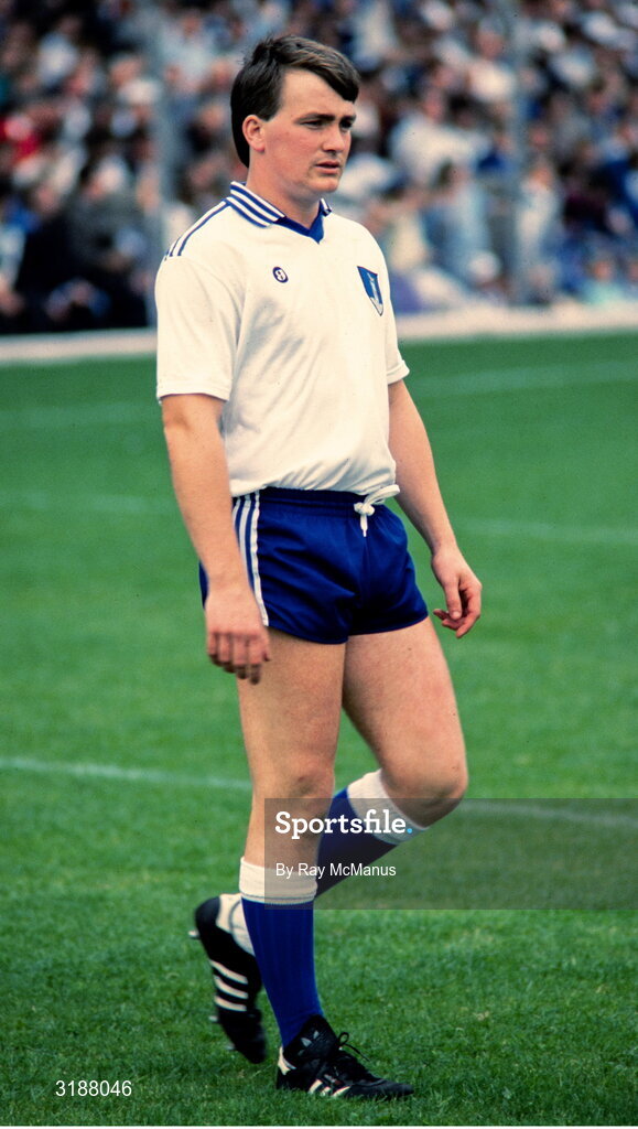 14 August 1988; Ray McCarron of Monaghan before the All-Ireland Senior Football Championship Semi-Final match between Cork and Monaghan at Croke Park, Dublin. Photo by Ray McManus/Sportsfile
