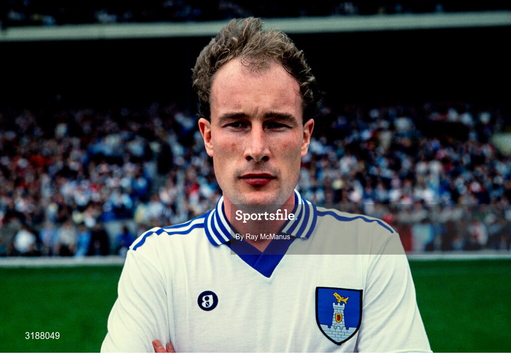 14 August 1988; Eamonn McEneaney of Monaghan before the All-Ireland Senior Football Championship Semi-Final match between Cork and Monaghan at Croke Park, Dublin. Photo by Ray McManus/Sportsfile