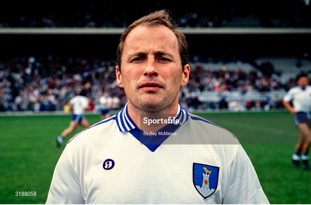 14 August 1988; Eugene Hughes of Monaghan before the All-Ireland Senior Football Championship Semi-Final match between Cork and Monaghan at Croke Park, Dublin. Photo by Ray McManus/Sportsfile