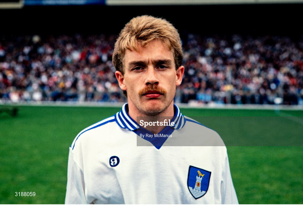 14 August 1988; Gerry Hoey of Monaghan before the All-Ireland Senior Football Championship Semi-Final match between Cork and Monaghan at Croke Park, Dublin. Photo by Ray McManus/Sportsfile