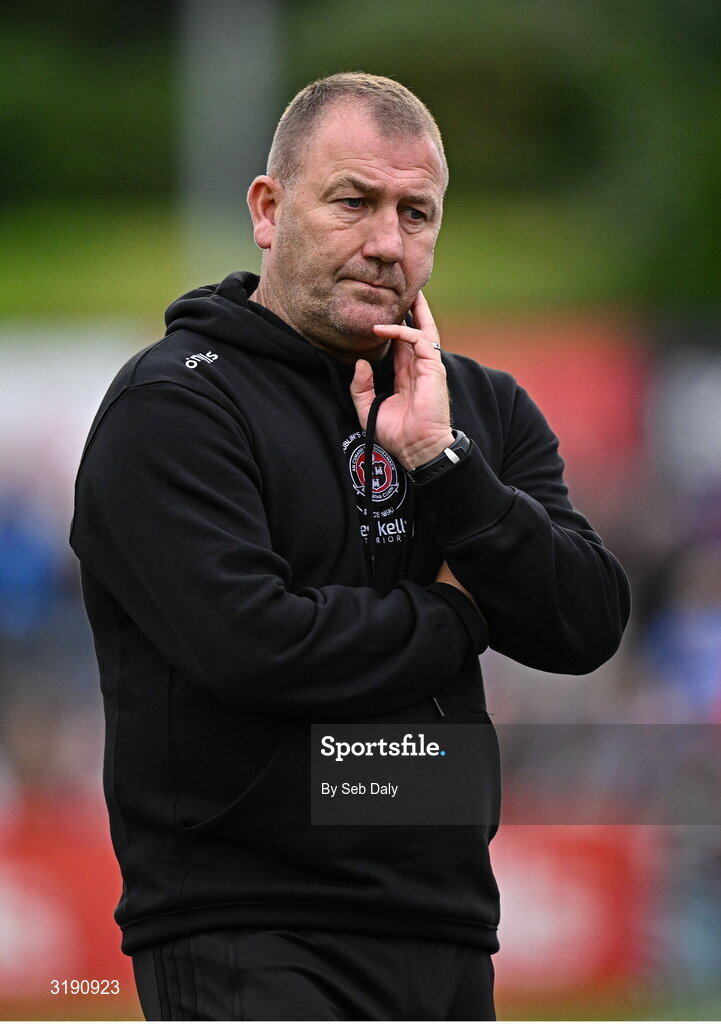 18 July 2025; Bohemians manager Alan Reynolds during the Sports Direct Men’s FAI Cup second round match between Killester Donnycarney and Bohemians at Dalymount Park in Dublin. Photo by Seb Daly/Sportsfile