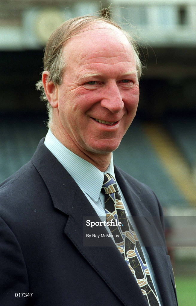 23 March 1994; Republic of Ireland manager Jack Charlton ahead of an International Friendly match between Republic of Ireland and Russia at Lansdowne Road in Dublin. Photo by Ray McManus/Sportsfile.