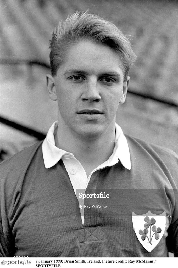 7 January 1990; Brian Smith, Ireland. Picture credit: Ray McManus / SPORTSFILE