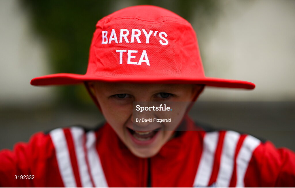 20 July 2025; Cork supporter Tom Barry, from Castlelyons in Cork, before the GAA Hurling All-Ireland Senior Championship final match between Cork and Tipperary at Croke Park in Dublin. Photo by David Fitzgerald/Sportsfile
