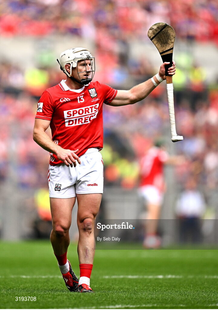 20 July 2025; Patrick Horgan of Cork during the GAA Hurling All-Ireland Senior Championship final match between Cork and Tipperary at Croke Park in Dublin. Photo by Seb Daly/Sportsfile