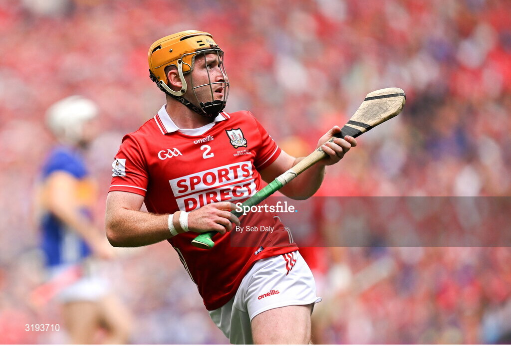 20 July 2025; Niall O'Leary of Cork during the GAA Hurling All-Ireland Senior Championship final match between Cork and Tipperary at Croke Park in Dublin. Photo by Seb Daly/Sportsfile