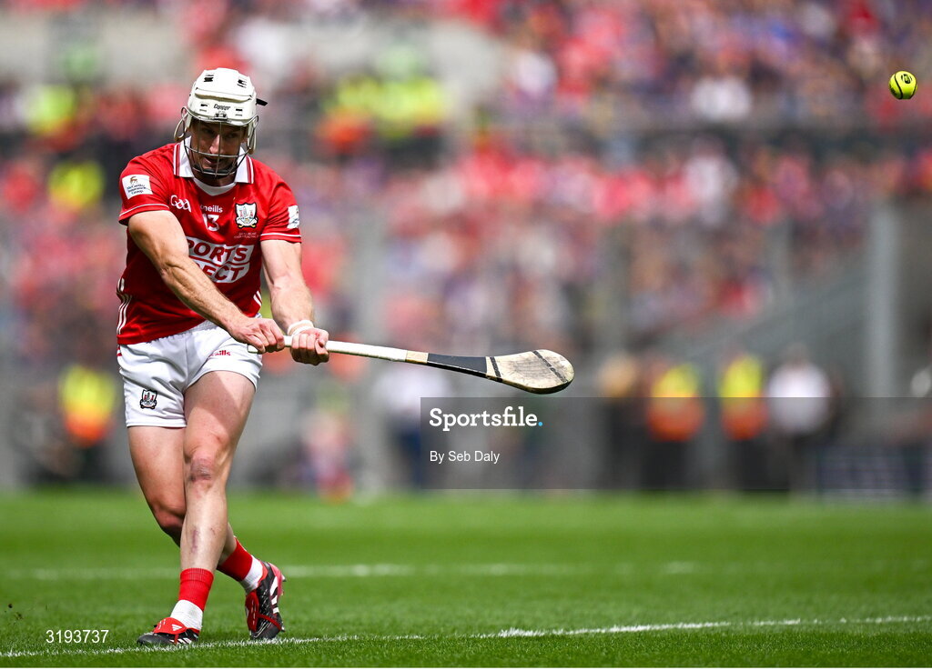 20 July 2025; Patrick Horgan of Cork during the GAA Hurling All-Ireland Senior Championship final match between Cork and Tipperary at Croke Park in Dublin. Photo by Seb Daly/Sportsfile